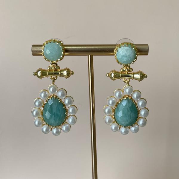 ARETES NUDAI PERLA