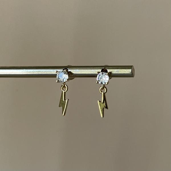 ARETE CRISTAL CON RAYITO