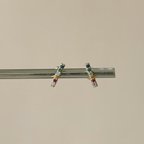ARETES PALITO COLORFUL