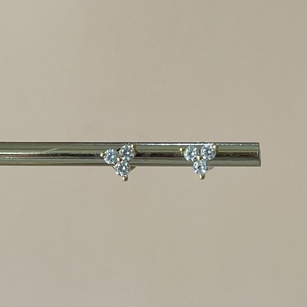 ARETES TRES CRISTALES CLEAR