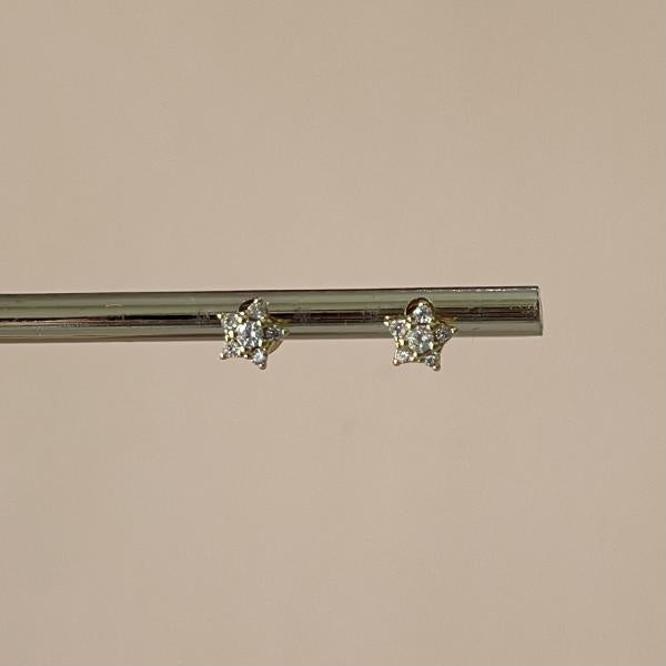 ARETES ESTRELLA MINI CON CRISTAL