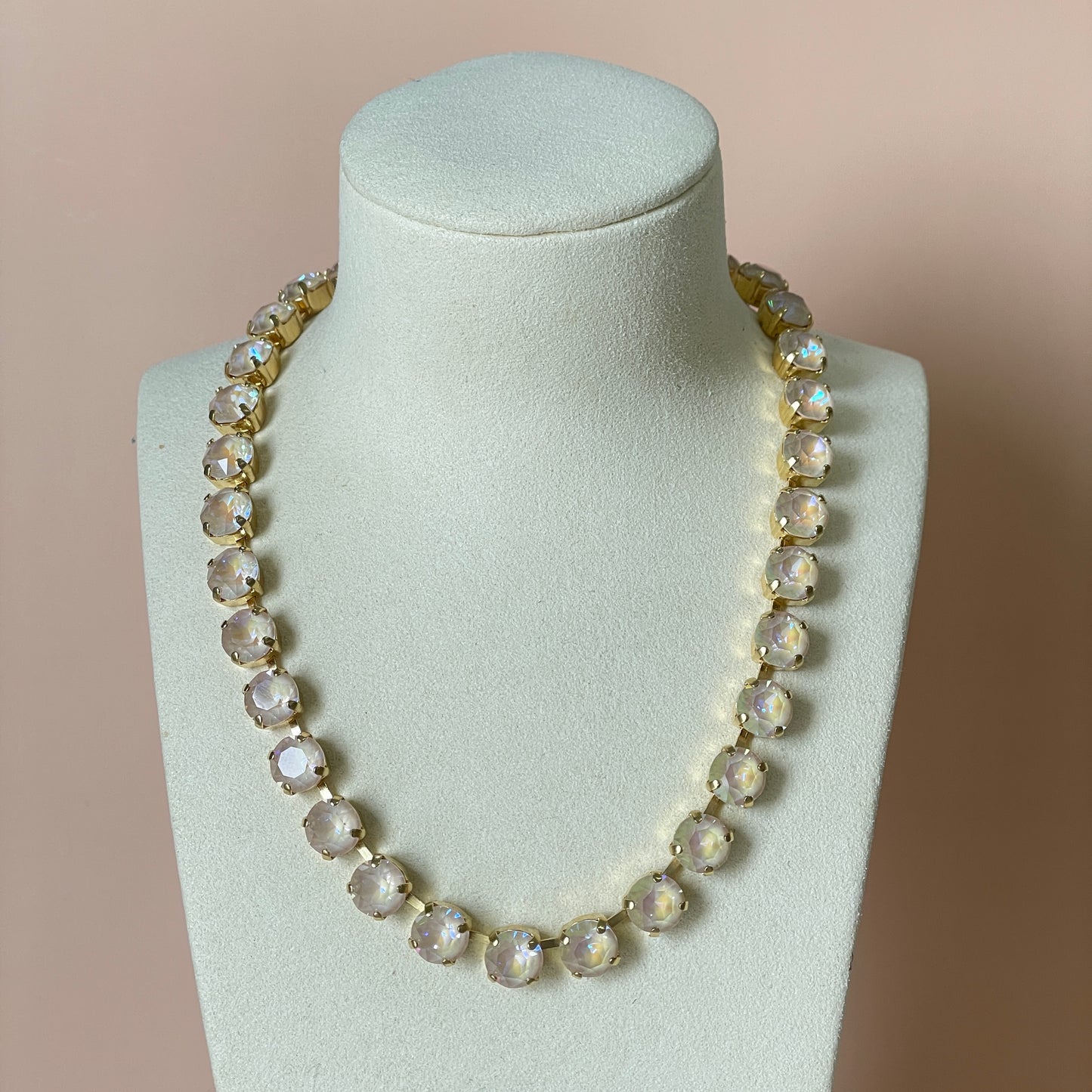 COLLAR SHINE BEIGE TORNASOL -G