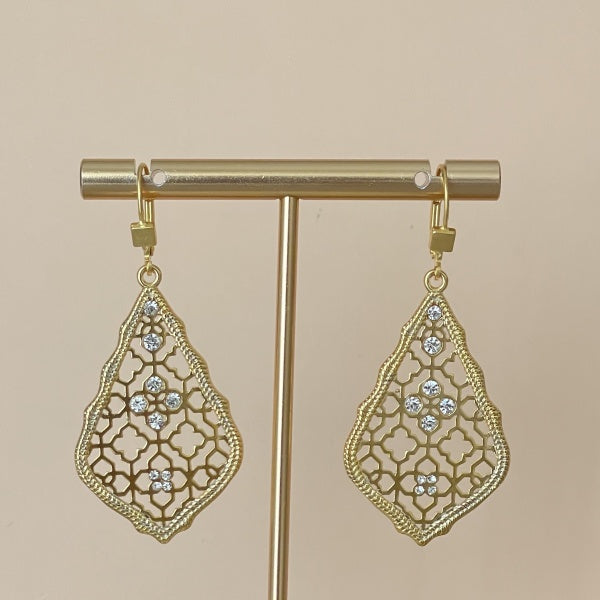 ARETES PARISIENNE CRISTAL CLEAR