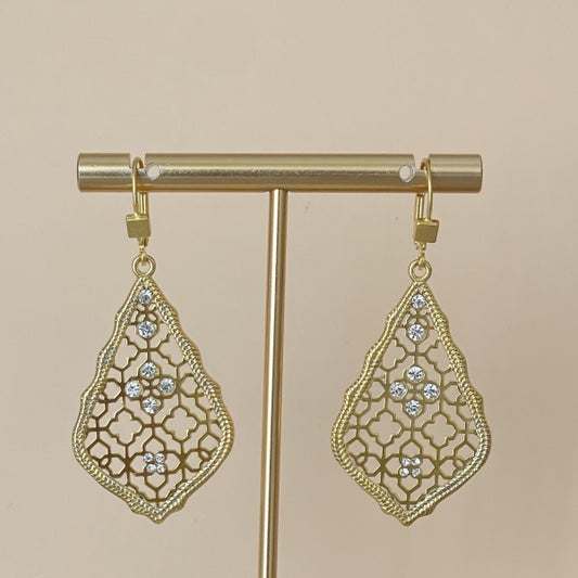 ARETES PARISIENNE CRISTAL CLEAR