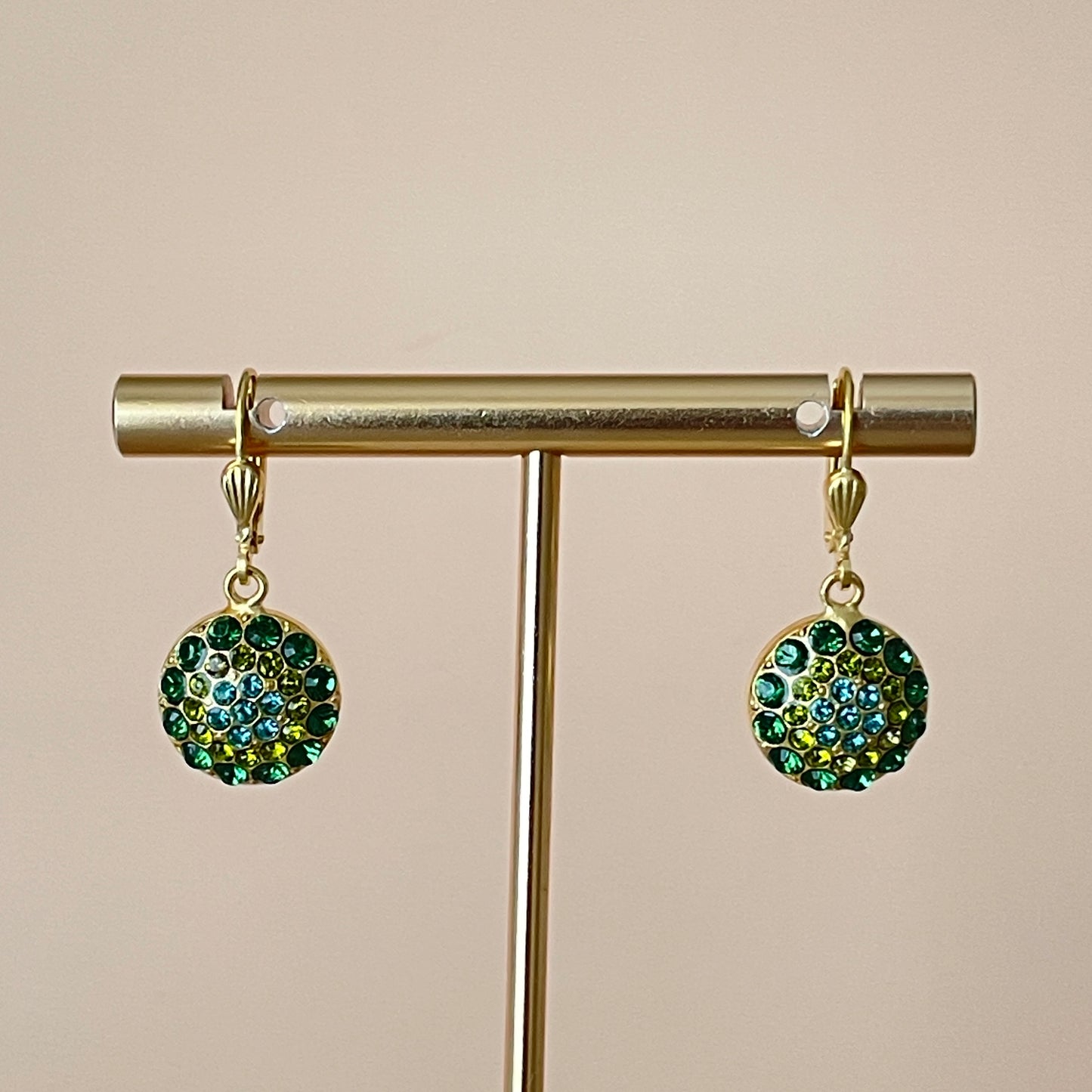ARETES STELLA CRISTAL VERDE