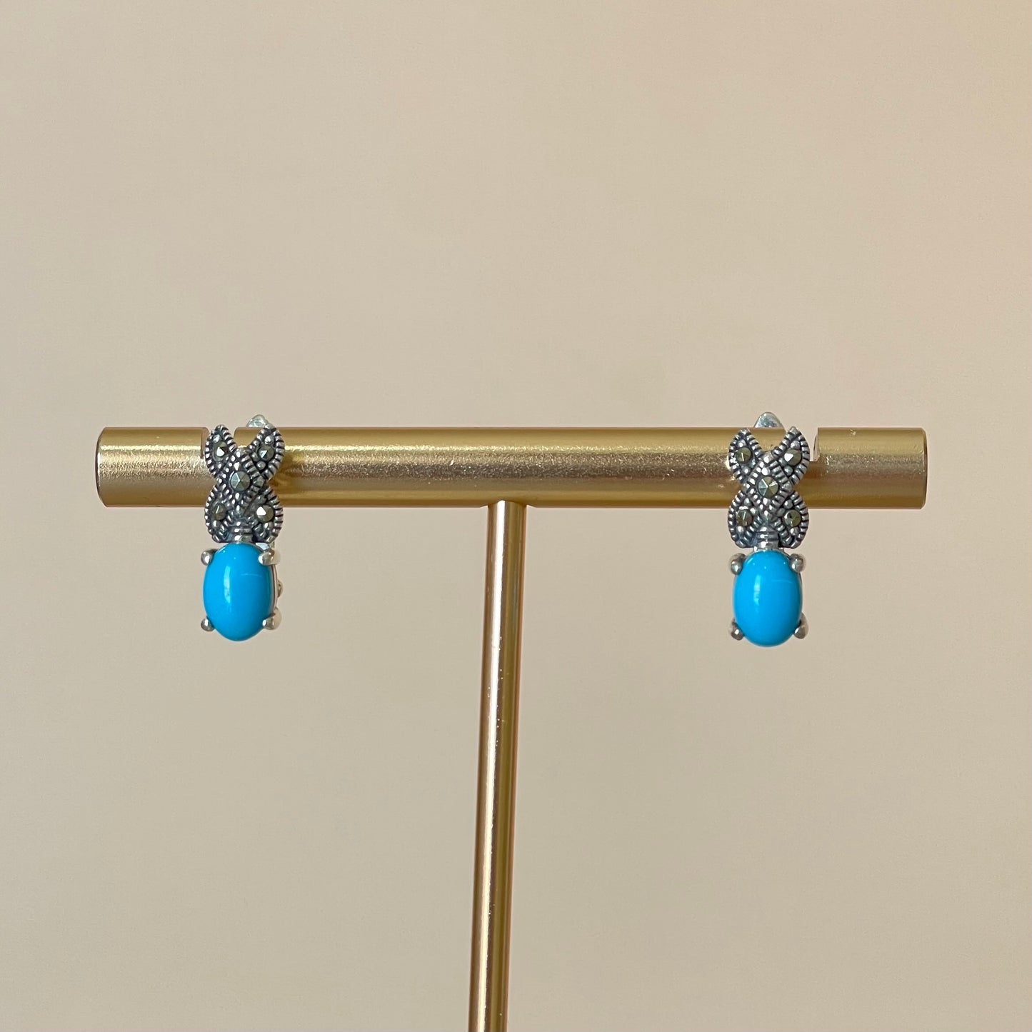 ARETES RAIN II TURQUESA