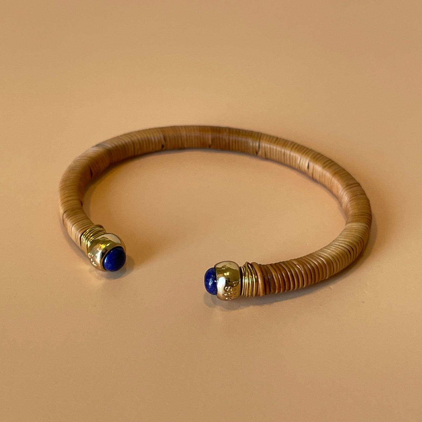 BRAZALETE SARI WICKER - AGATA AZUL