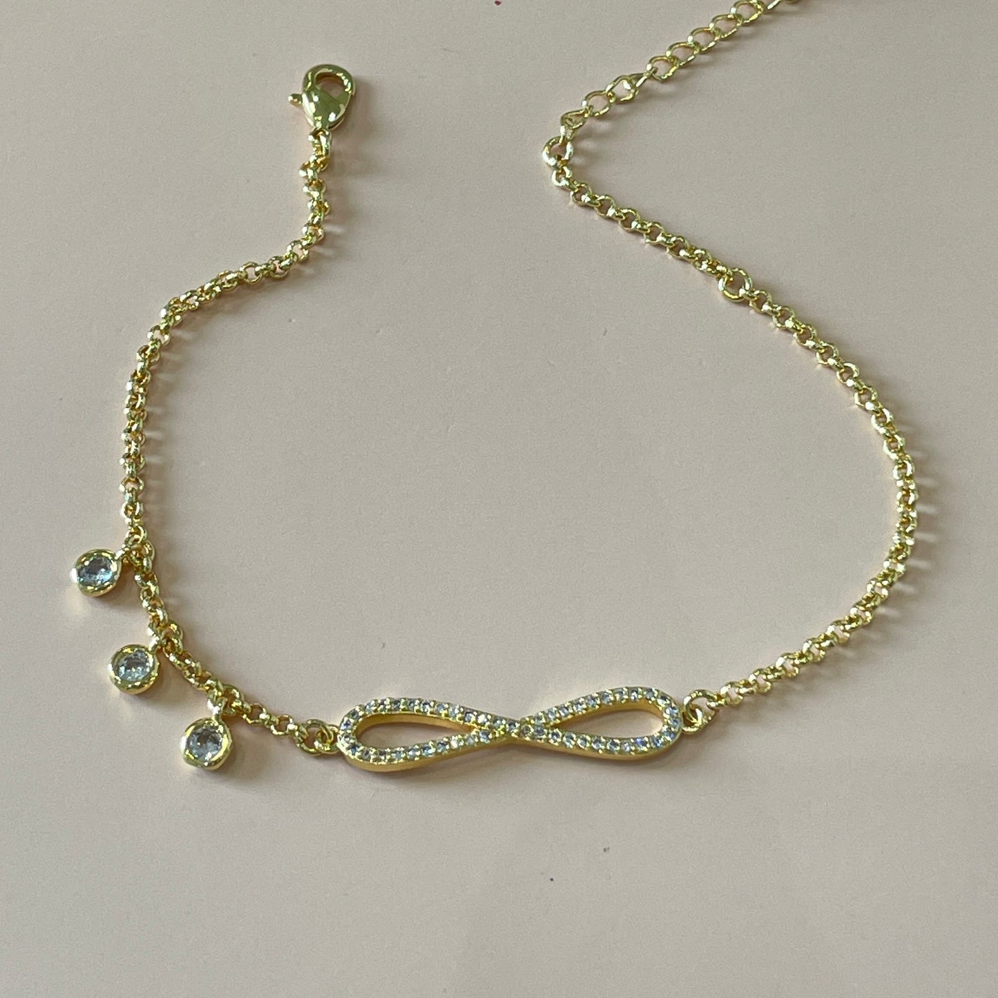 PULSERA INFINITO GOLD