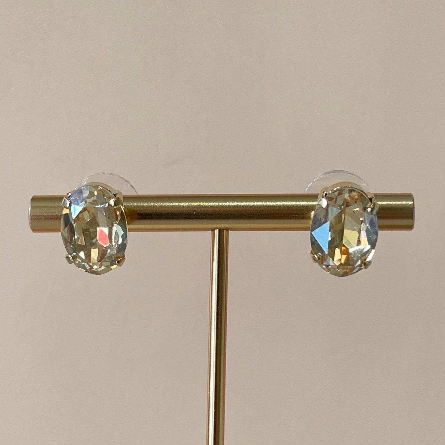 ARETES MADRID CRISTAL DORADO