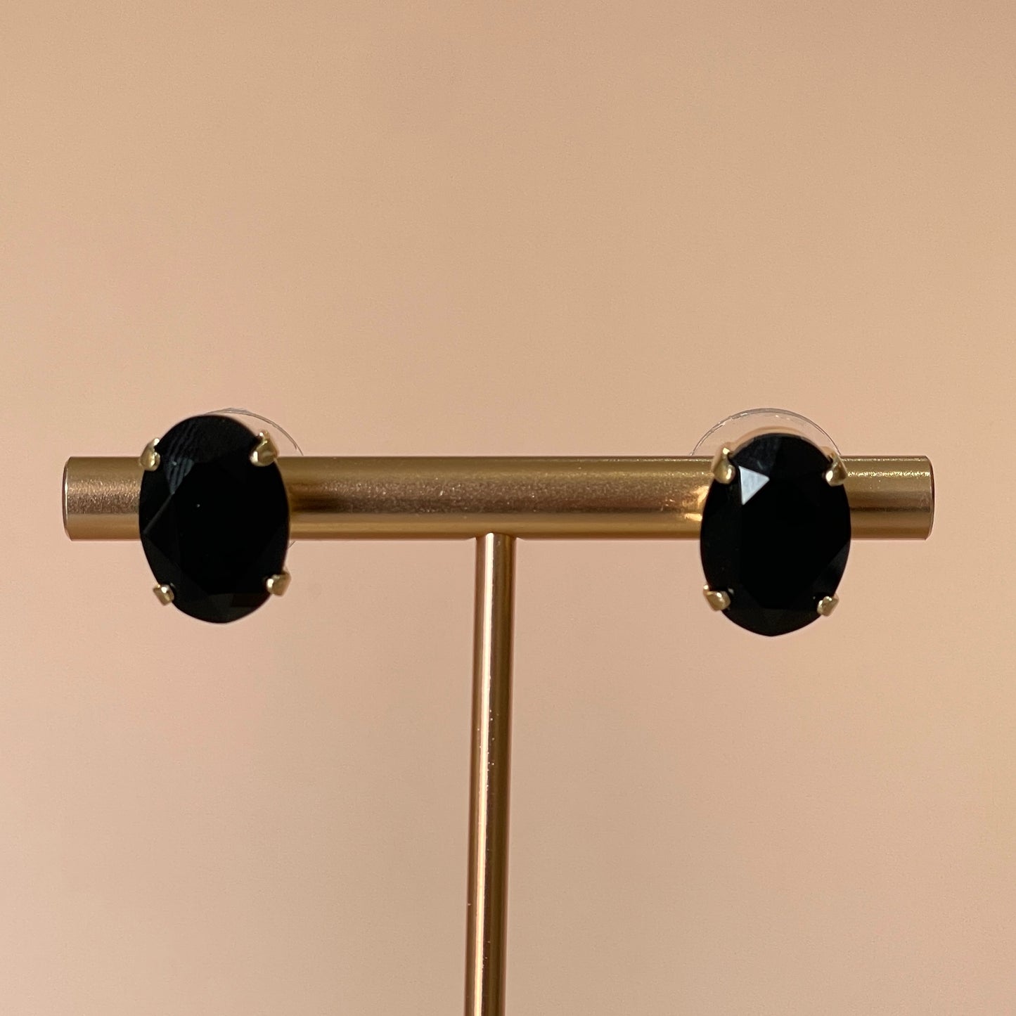 ARETES MADRID CRISTAL NEGRO