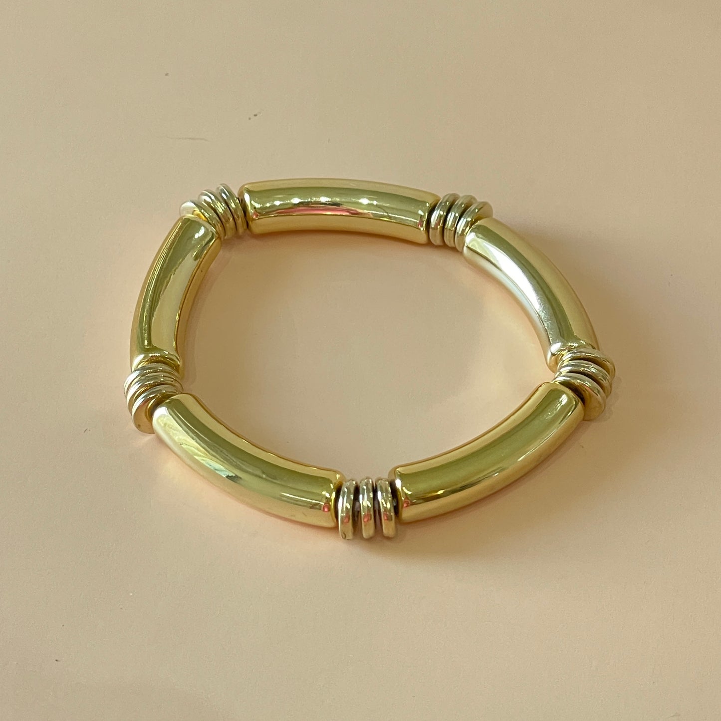 PULSERA BAMBU -DORADA