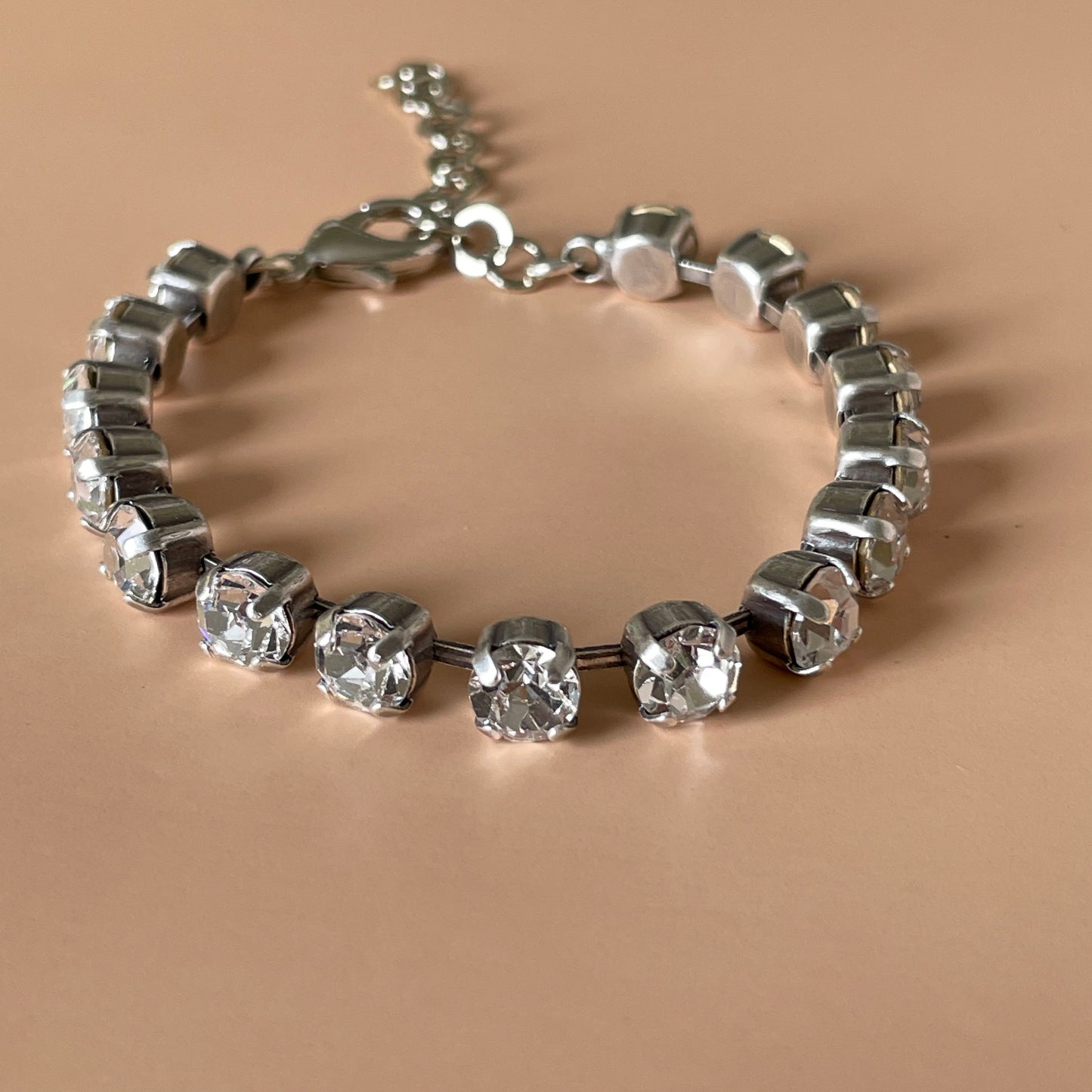 PULSERA SHINE MINI CLEAR -SILVER