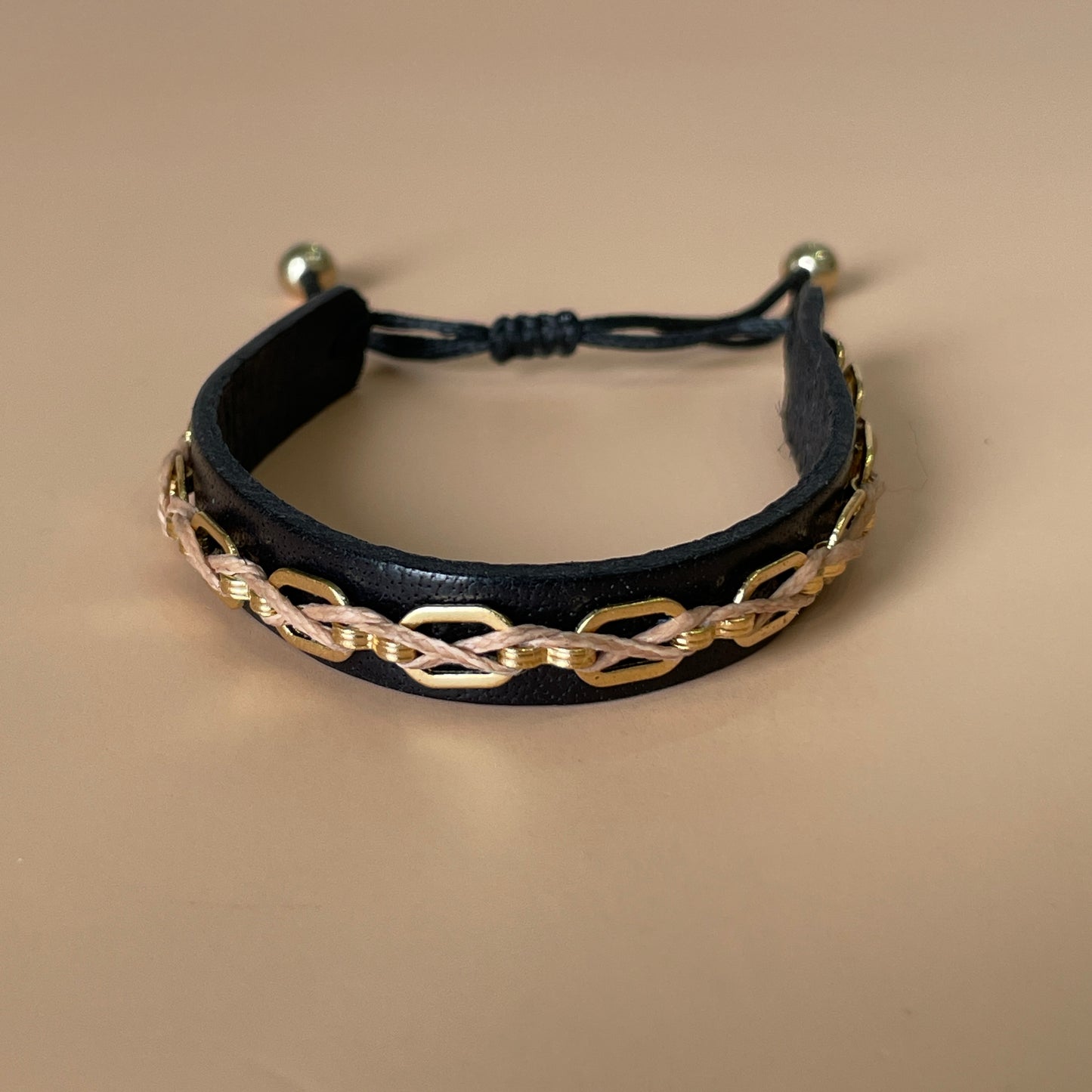 PULSERA LISBOA HILO CAFE