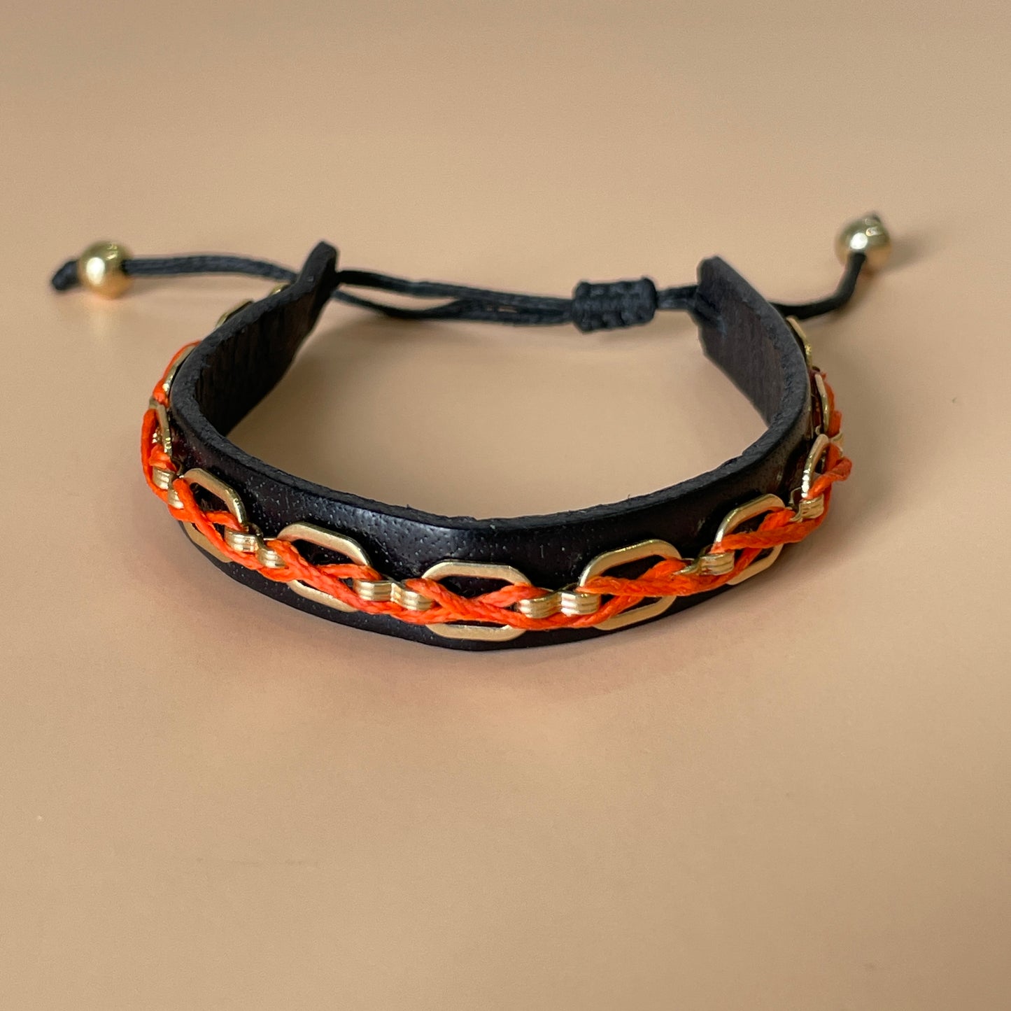 PULSERA LISBOA HILO NARANJA
