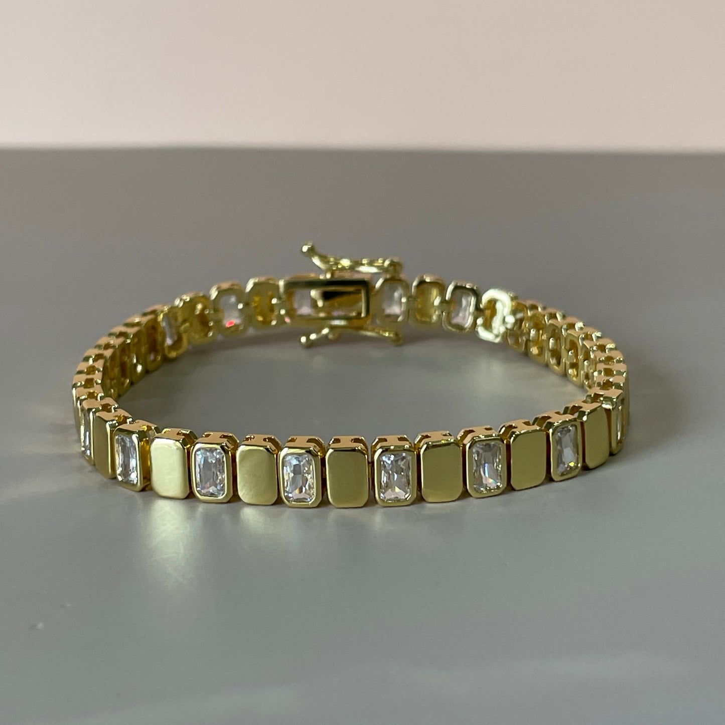 PULSERA CRISTAL BAGUETTE