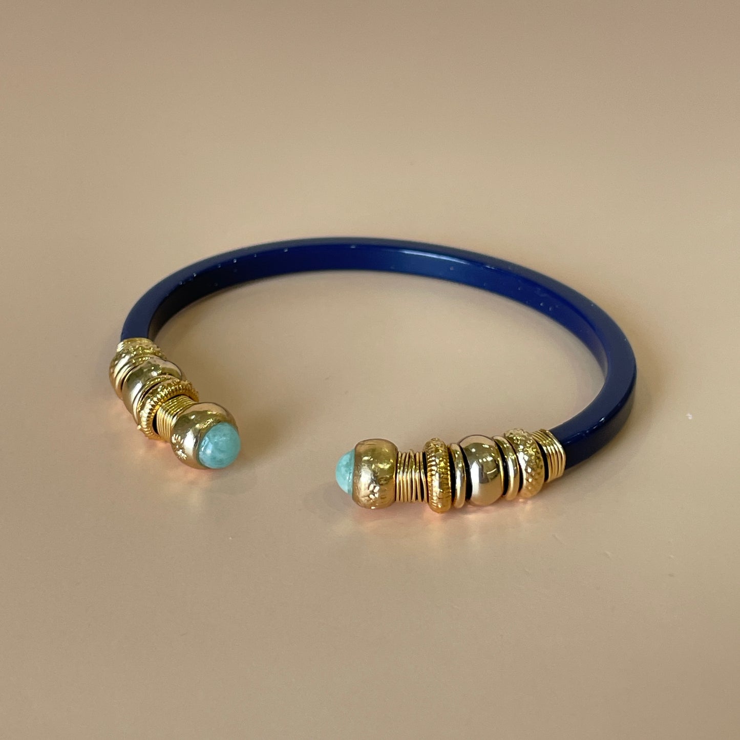 BRAZALETE SARI NAVY - AQUAMARINA