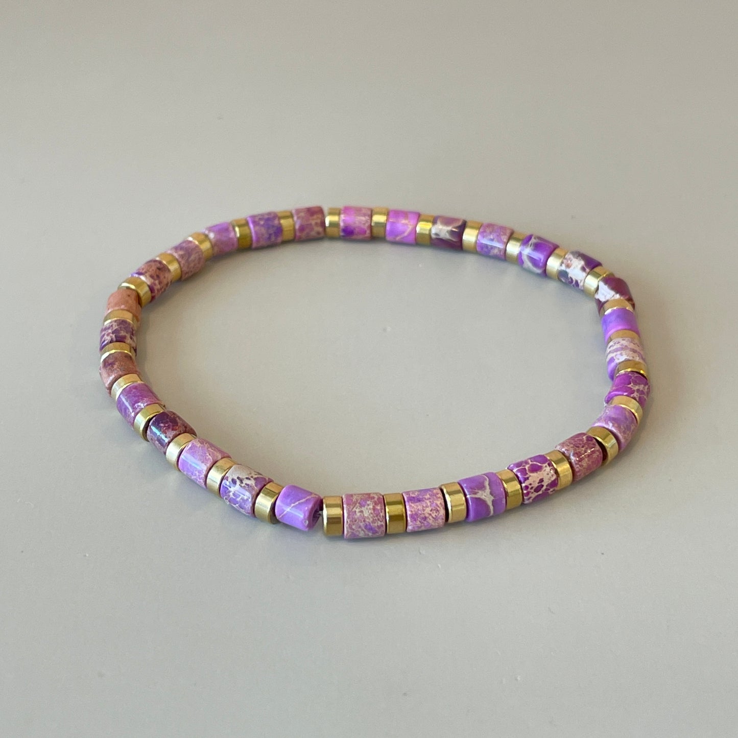 PULSERA DUNA MORADO