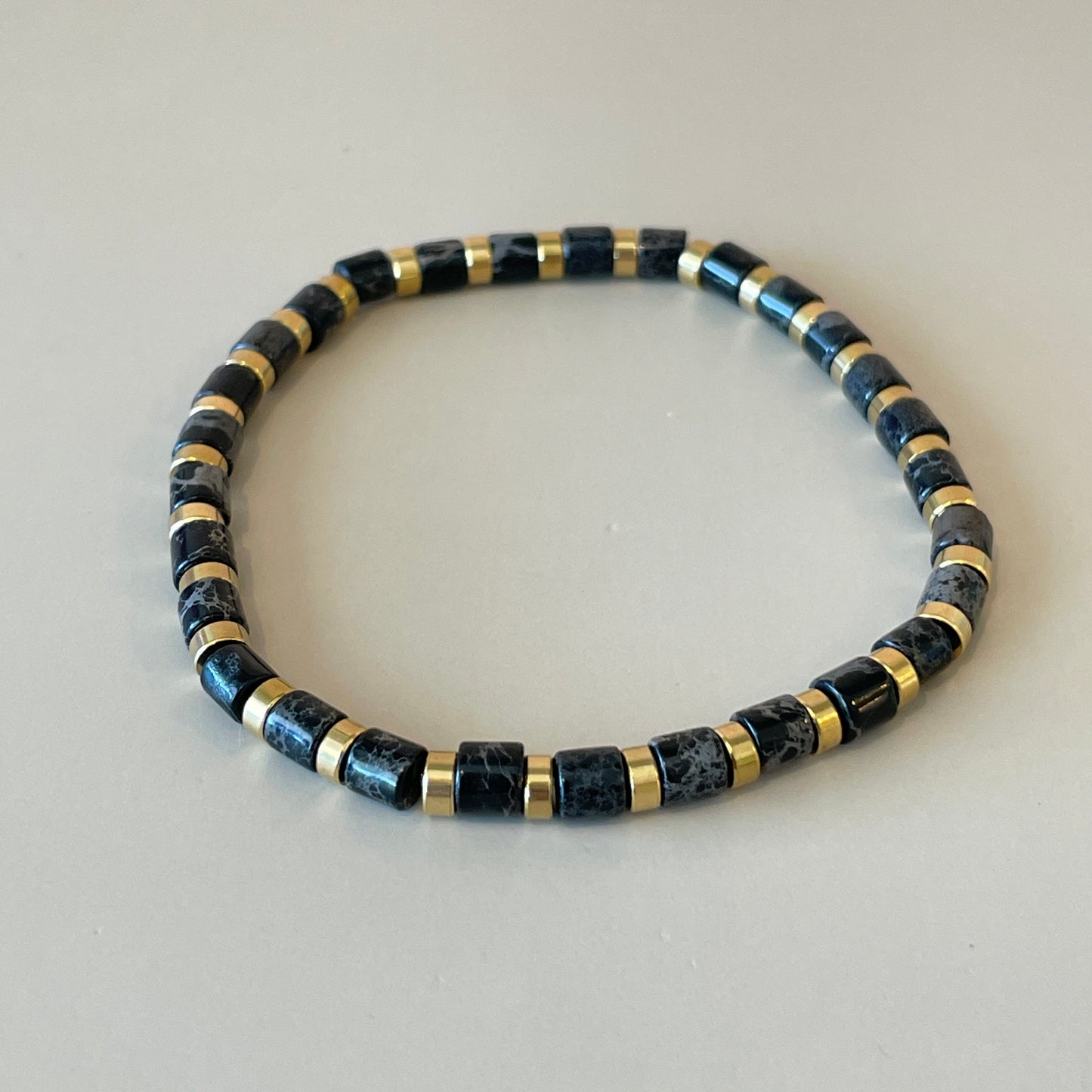 PULSERA DUNA ONIX NEGRO