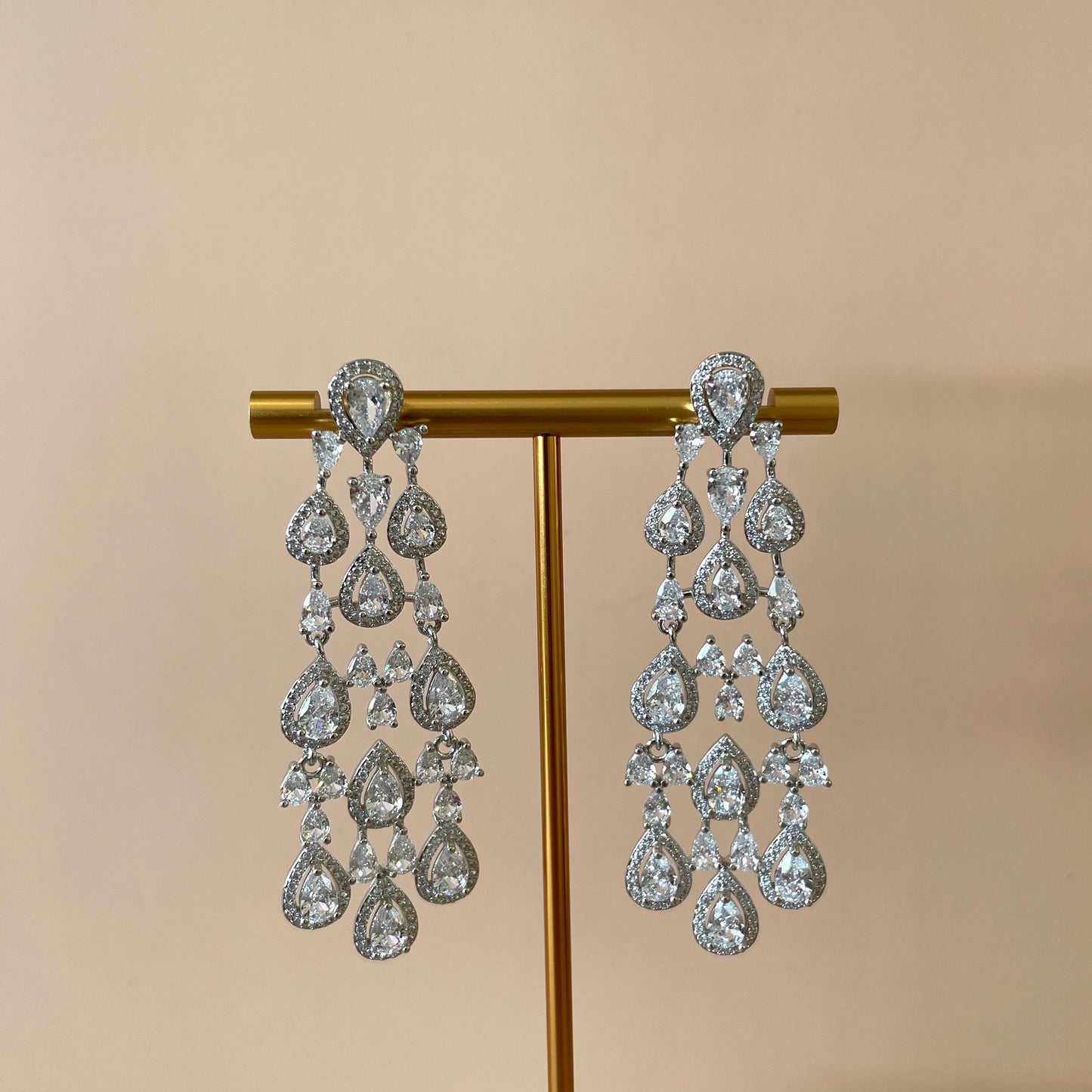 ARETE LIZ CANDELABRO SILVER