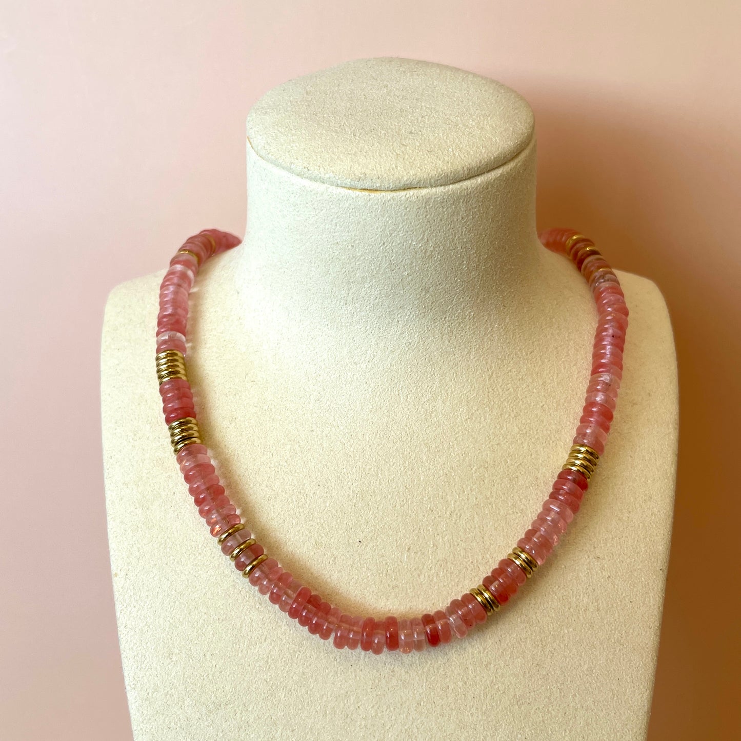 COLLAR MARRUECOS MIX ROSA