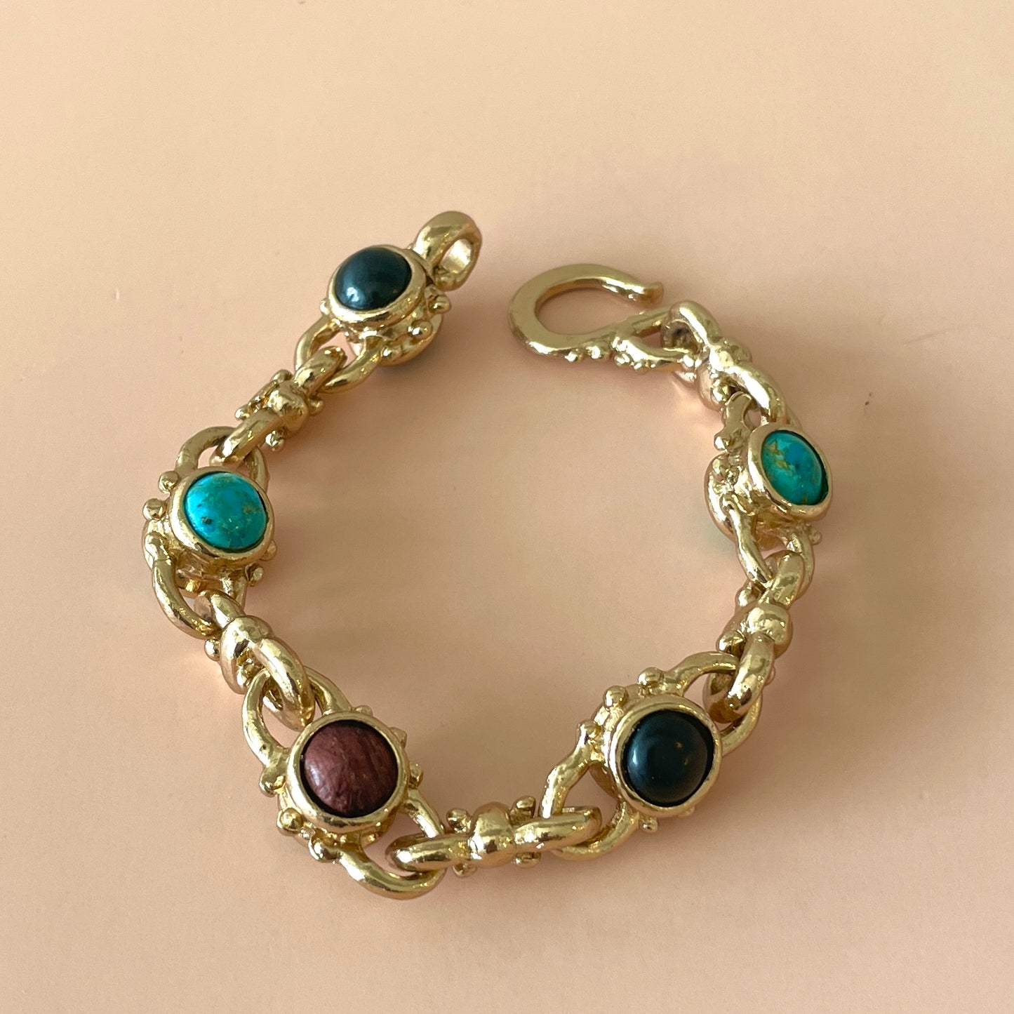BRAZALETE AMARANTE MULTICOLOR TURQUESA