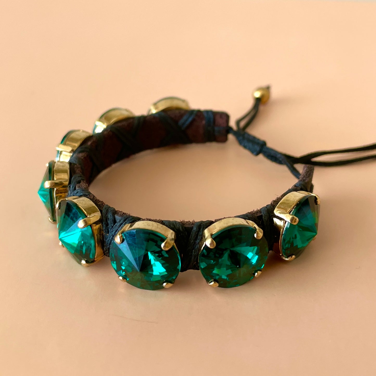 PULSERA CLEO EMERALD