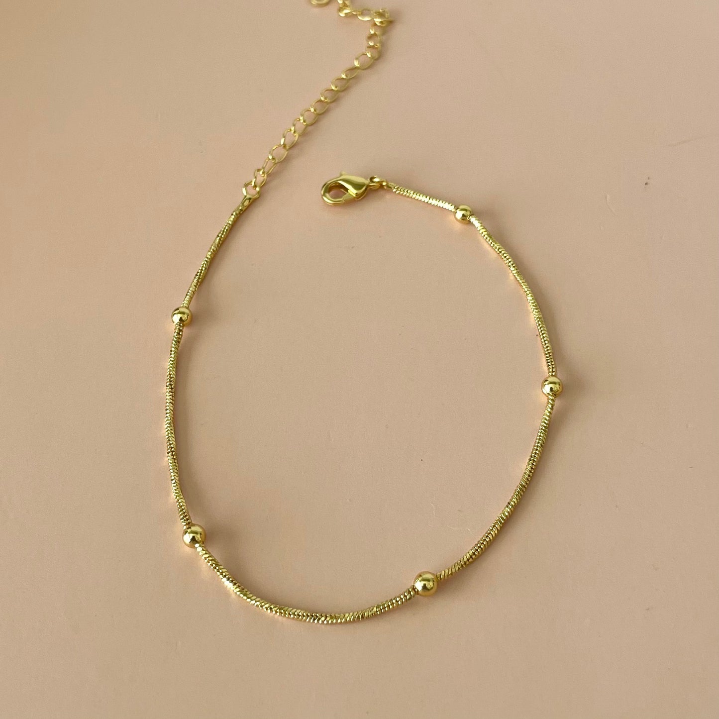 PULSERA COLA DE RATON CON PUNTITOS