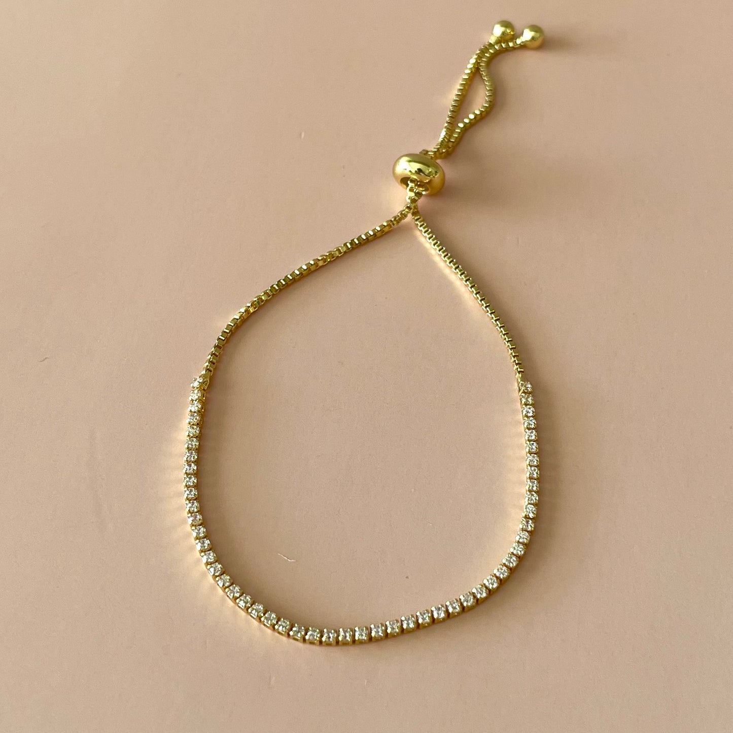 PULSERA AJUSTABLE TENNIS MINI CLEAR