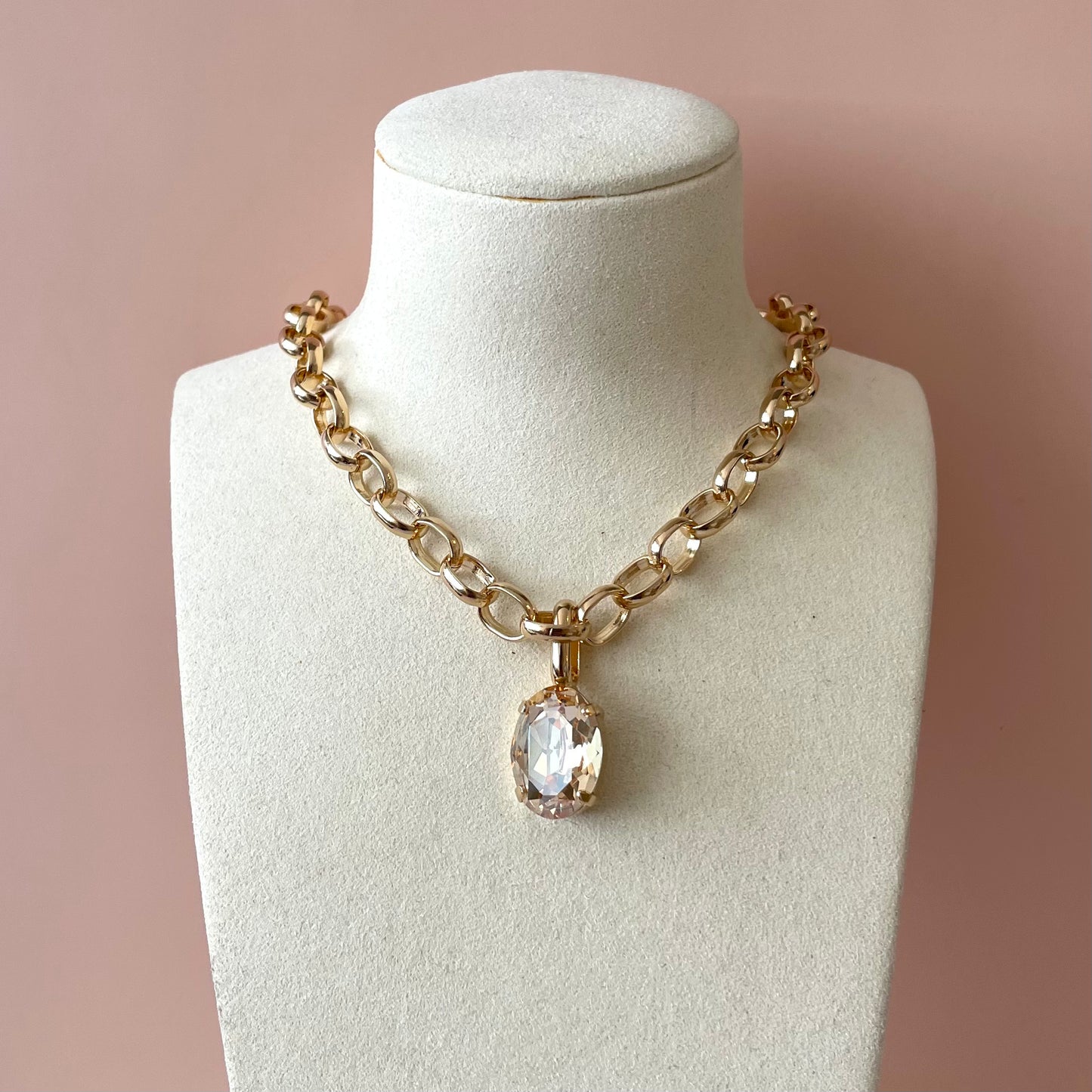 COLLAR MOONBEAM GOLD