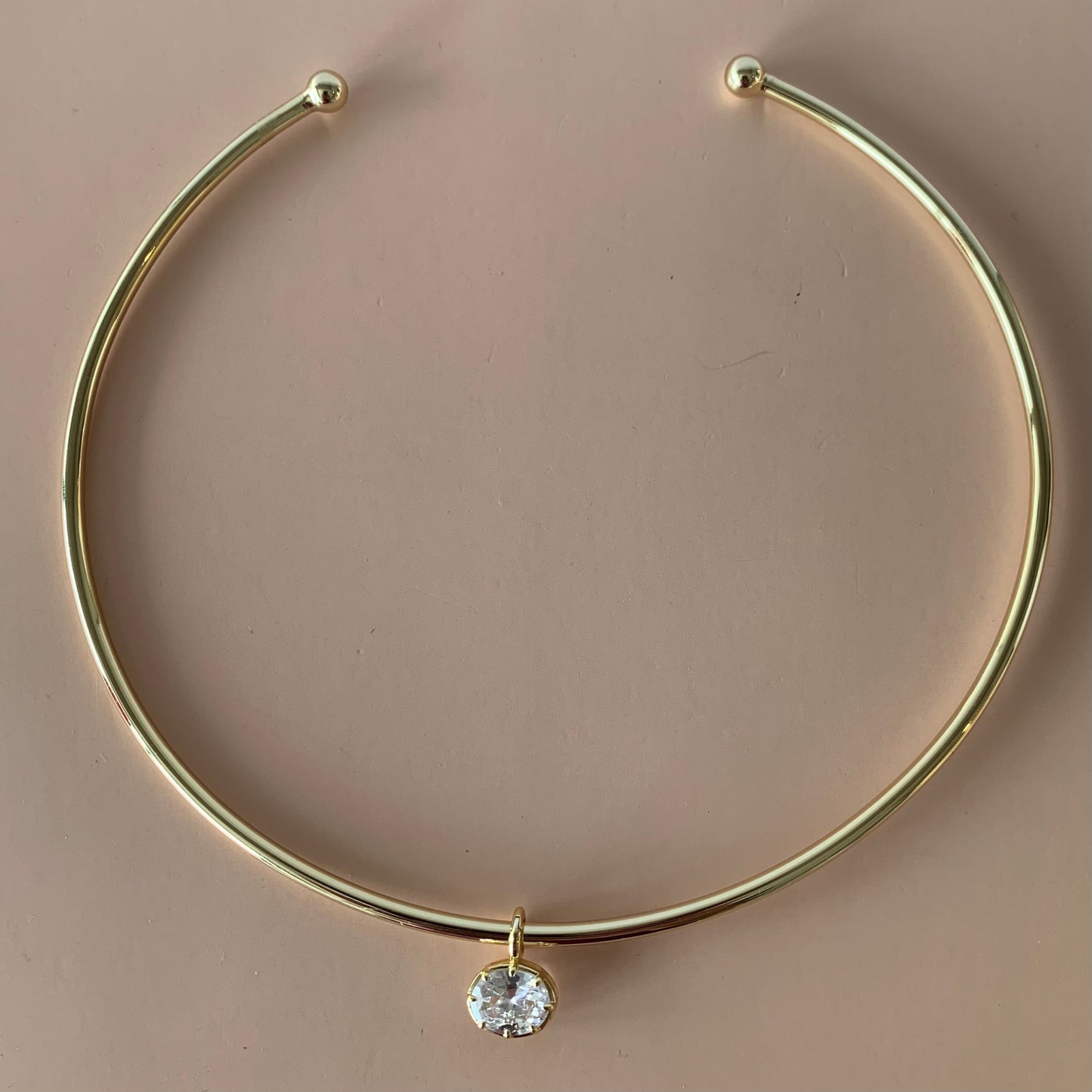 AROS GOLD CON DIJE OVAL ZIRCONIA 925