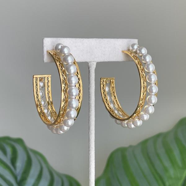 TROPICALIA MAYA MEDIUM HOOPS