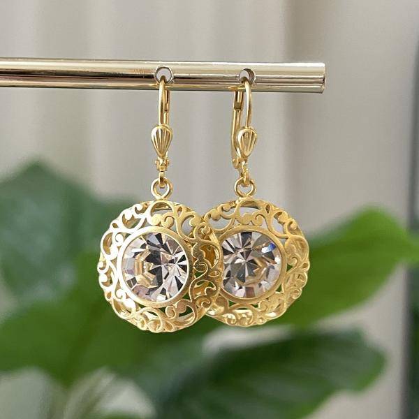 ARETES ESTELA CRISTAL CLEAR