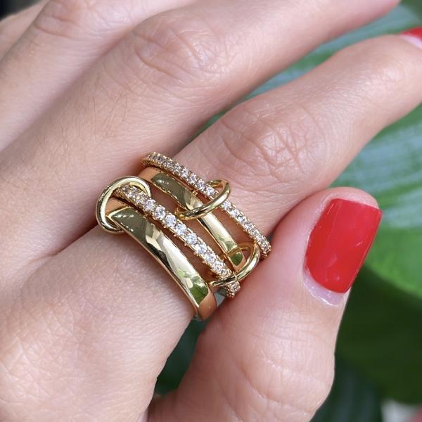 ANILLO CUATRO AROS