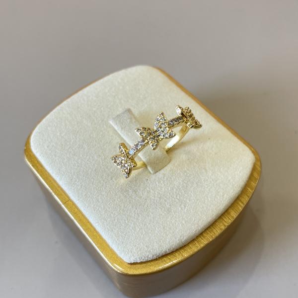 ANILLO TRES MARIPOSAS