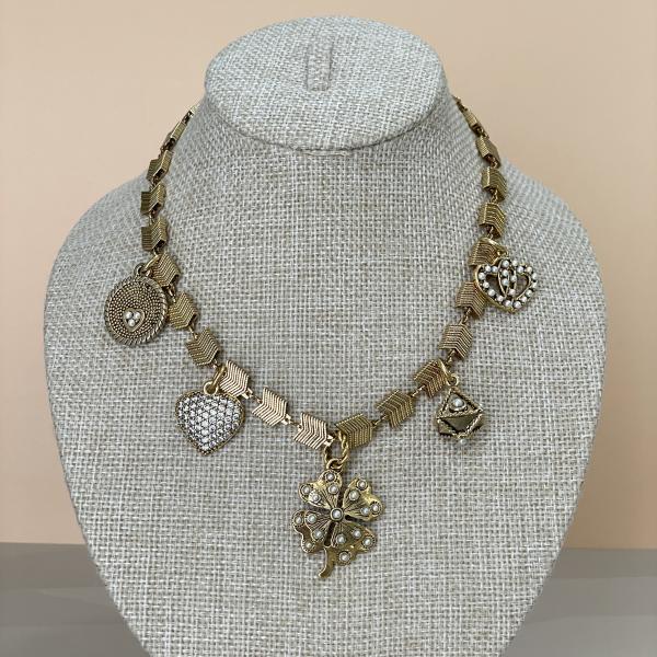 COLLAR TREBOL CHARMS