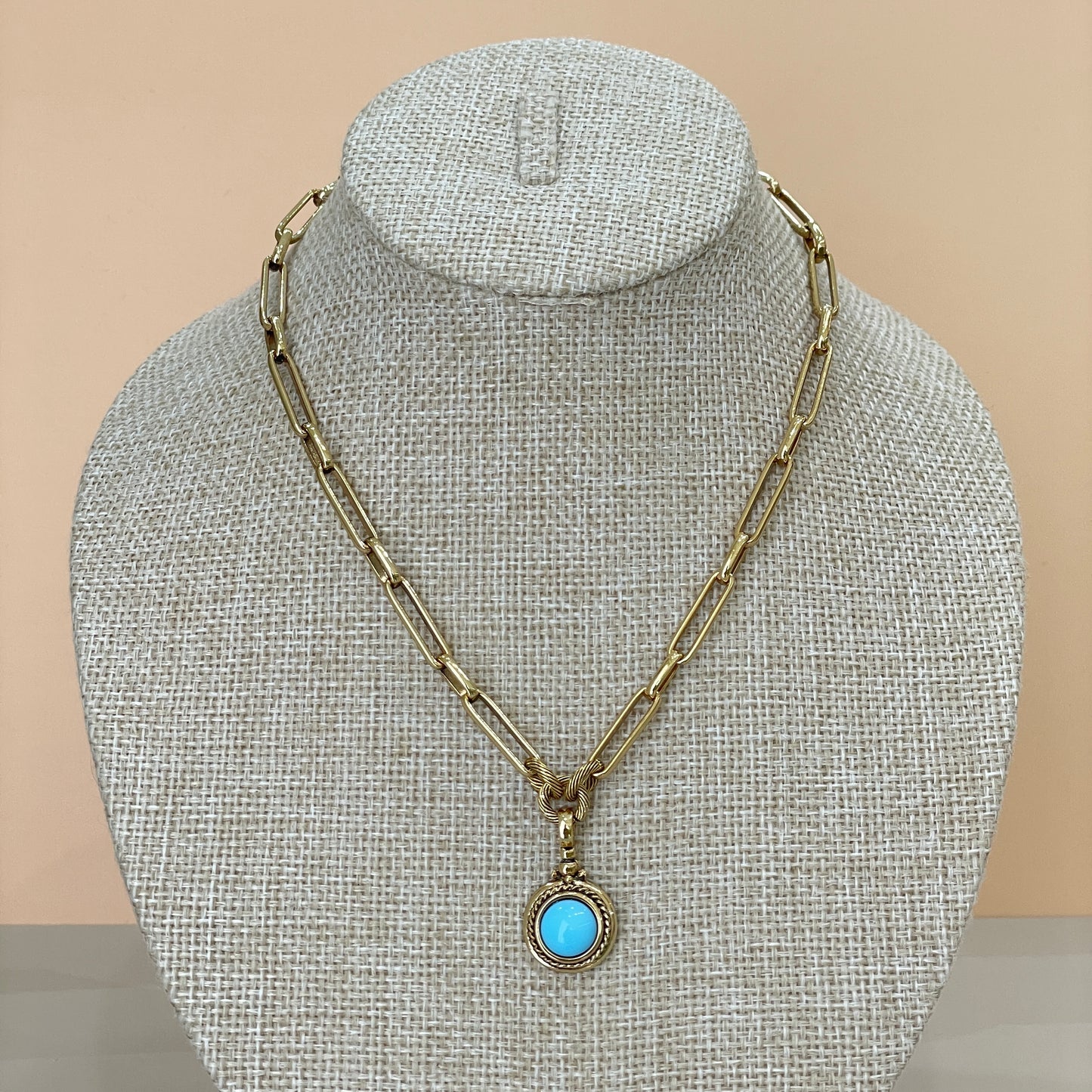 COLLAR SHIELDED TURQUESA