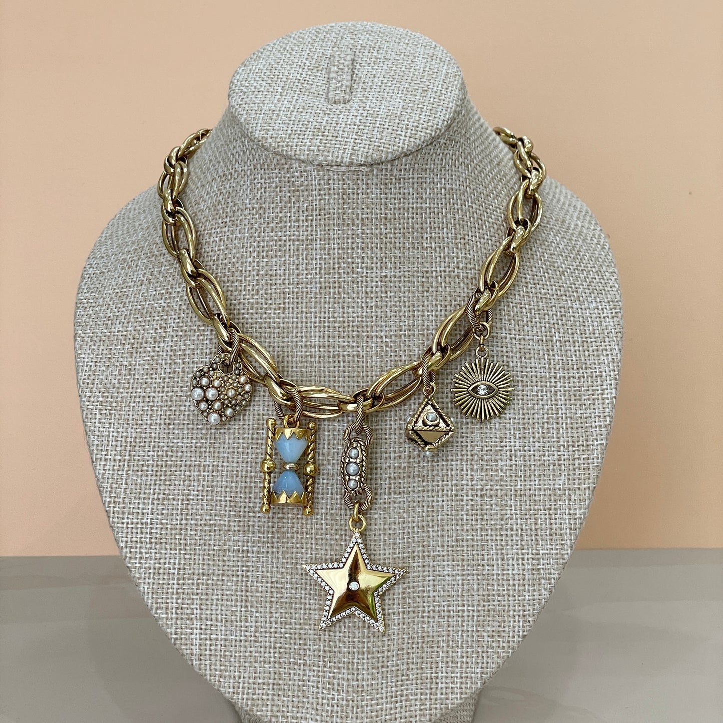 COLLAR FELICITY STAR RELOJ