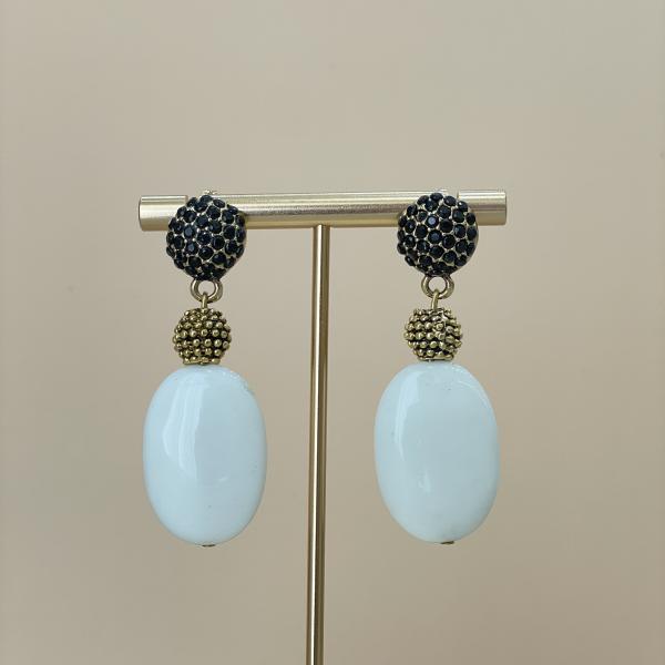 ARETES CHARLOTTE WHITE