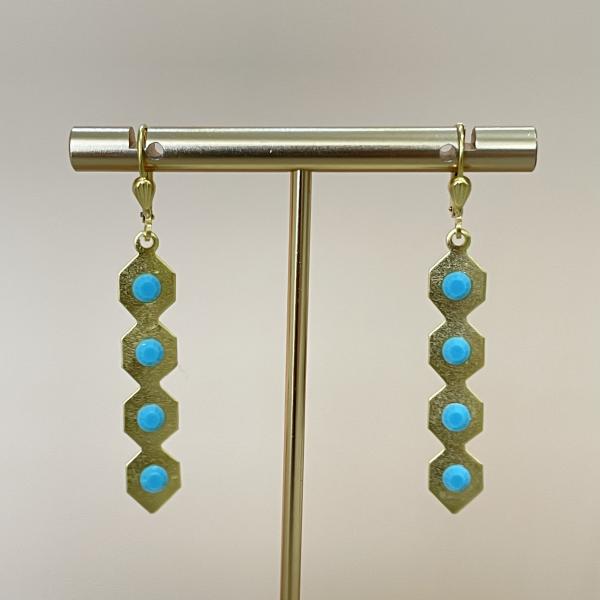 ARETES ESLONIA TURQUESA