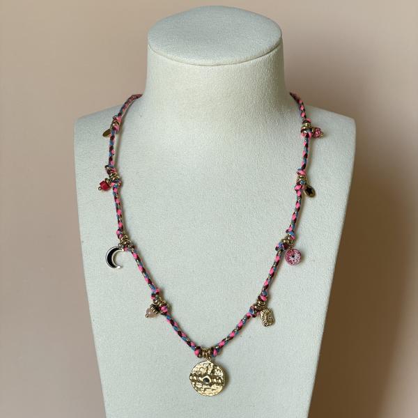 COLLAR MOANA -ROSA