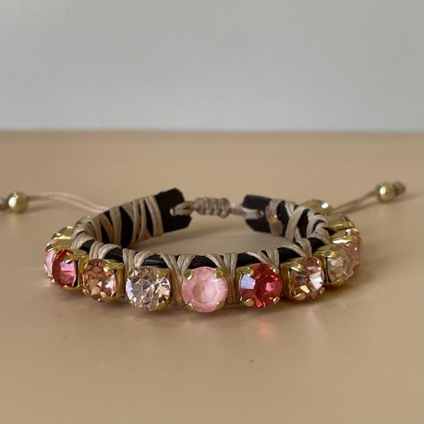 PULSERA FAVORITA MIX ROSA Y CORAL