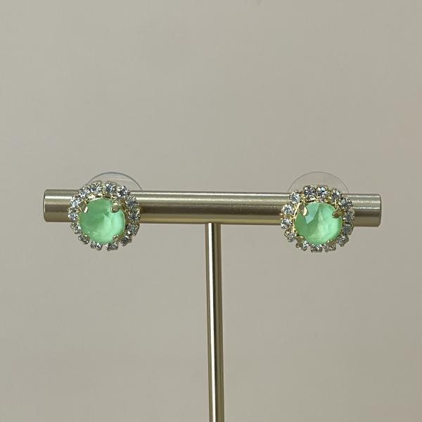 ARETES EVERYDAY VERDE NEON OPACO -G
