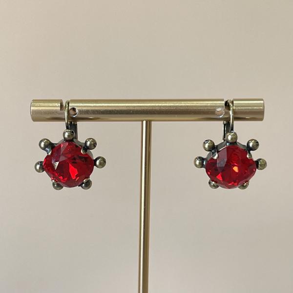 ARETES ROMALIA ROJO