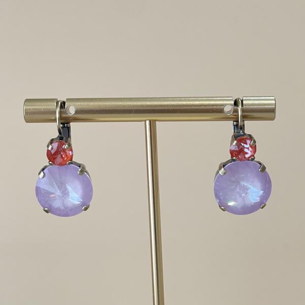 ARETES HALIA CORAL ROSA