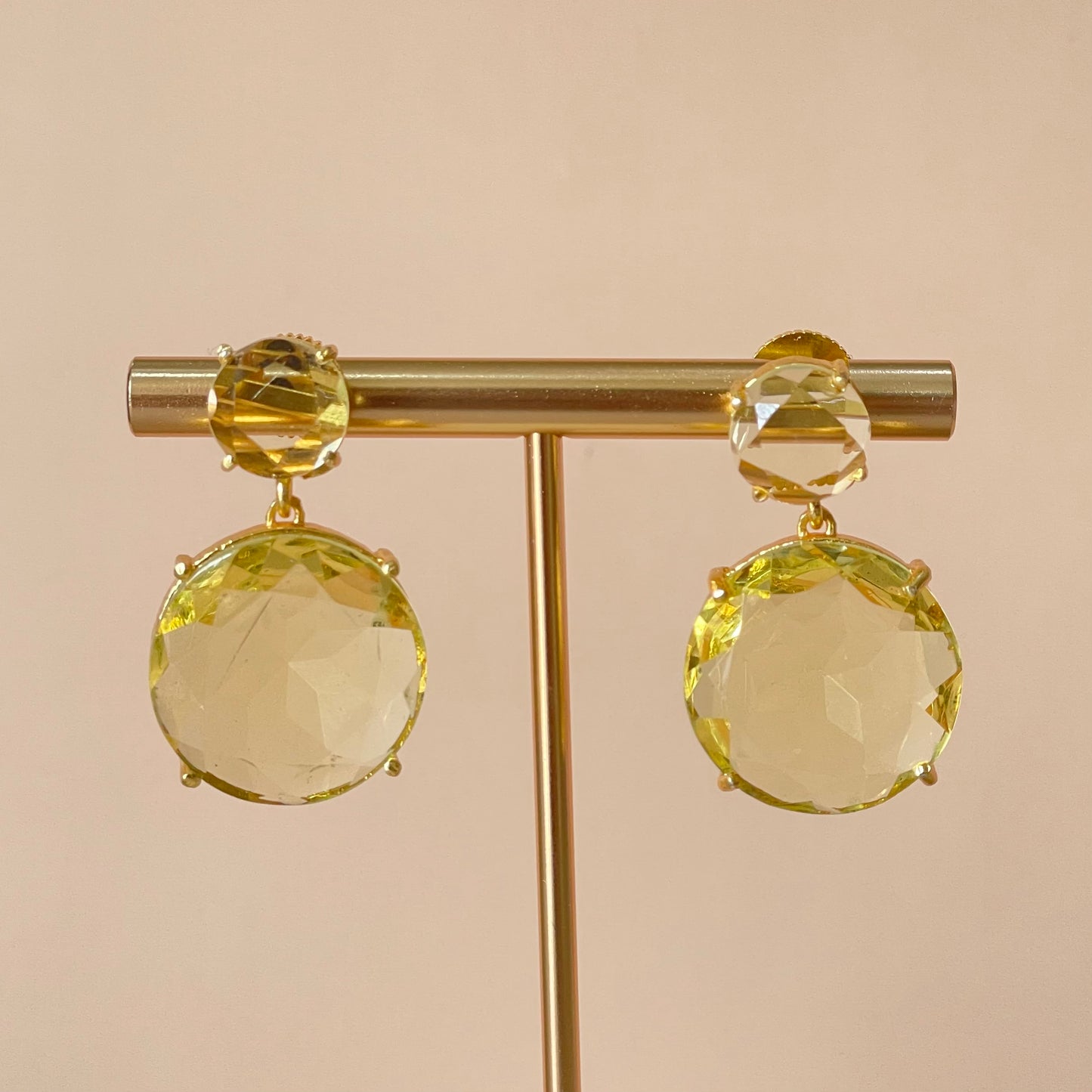 ARETES GEMSTONE LEMON TOPAZ ROUND