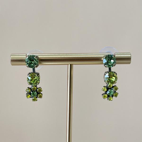 ARETES DALIA LIMA FLOR AMARILLO