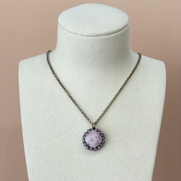 COLLAR VALLHALLA ROSA