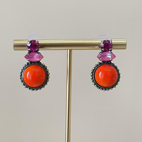 ARETES MICENIA NARANJA