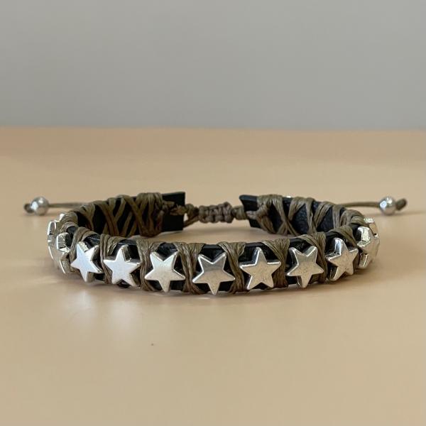 PULSERA FAVORITA ETSRELLAS SILVER -HC