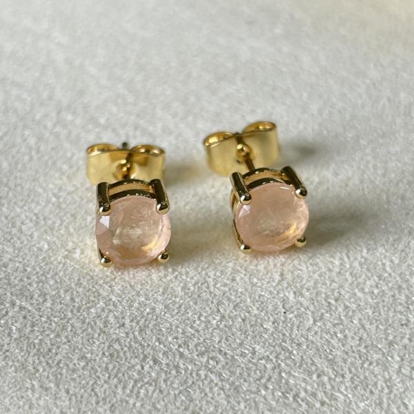 ARETES POST - DURAZNO
